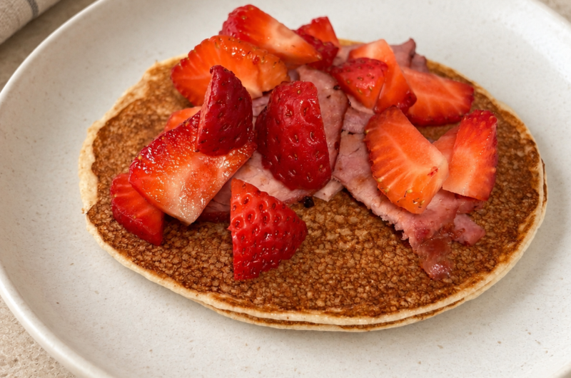 Easy Cottage Cheese Pancakes (High-Protein Breakfast)